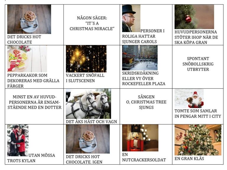 Kan man förse sig på julfilmer?